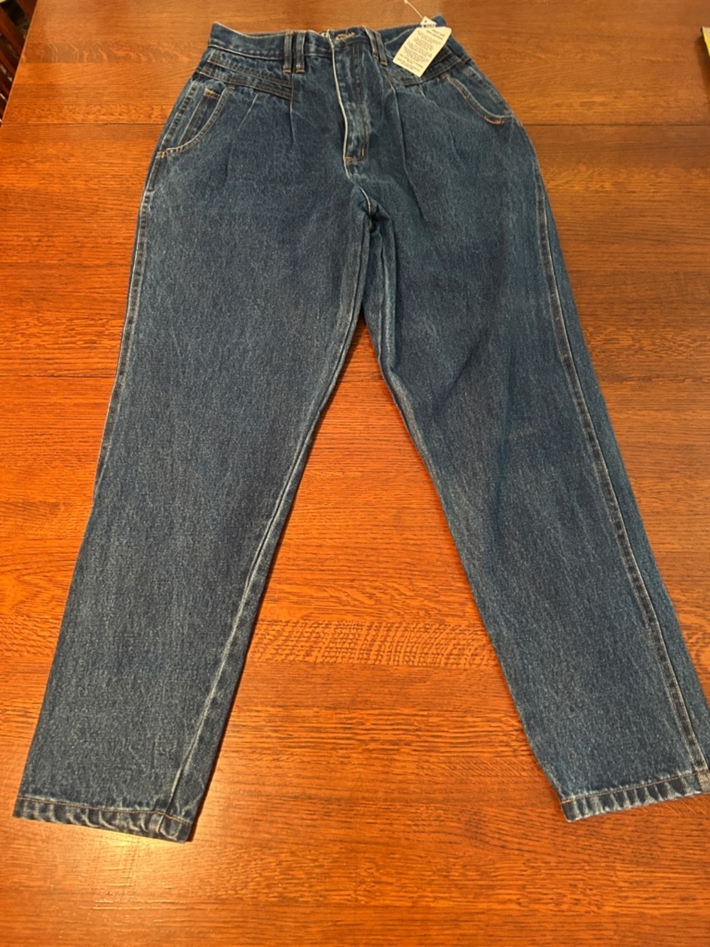 Forenza High Rise Mom Jeans Dark Blue Women's Jeans NWT